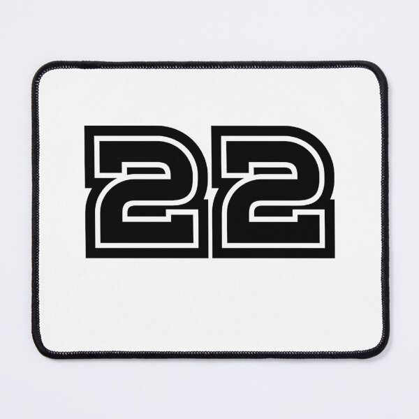 Item preview, 22, twenty-two, black, sport designed and sold by Numbers-Art.
