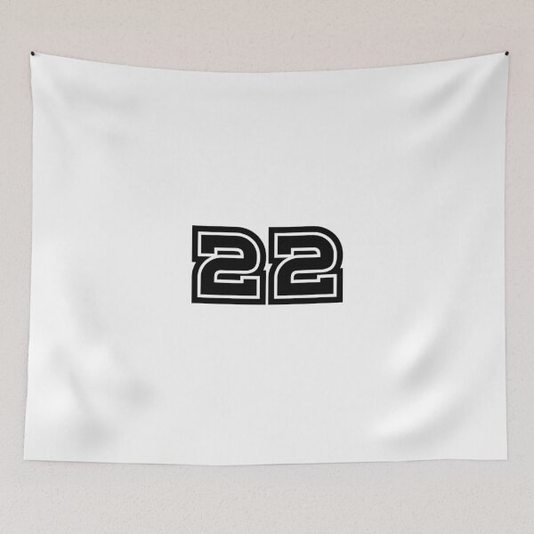 Item preview, 22, twenty-two, black, sport designed and sold by Numbers-Art.