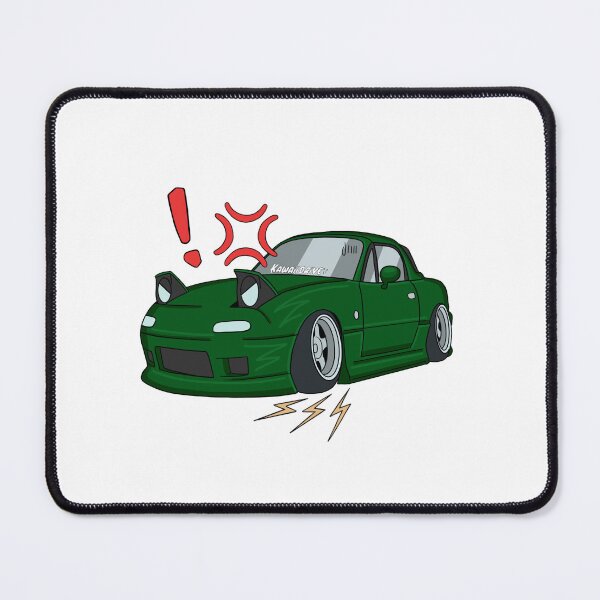 Item preview, Angry Mazda Miata Mx5  designed and sold by Kawaii Drive.
