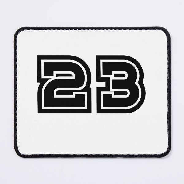 Item preview, 23, twenty-three, black, sport designed and sold by Numbers-Art.