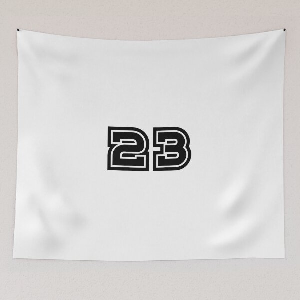 Item preview, 23, twenty-three, black, sport designed and sold by Numbers-Art.