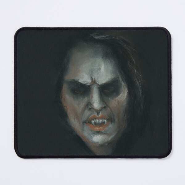 Item preview, Dark Art Black Vampire Macho Man Creepy Goth Drawing designed and sold by Dariia Zhyrova.