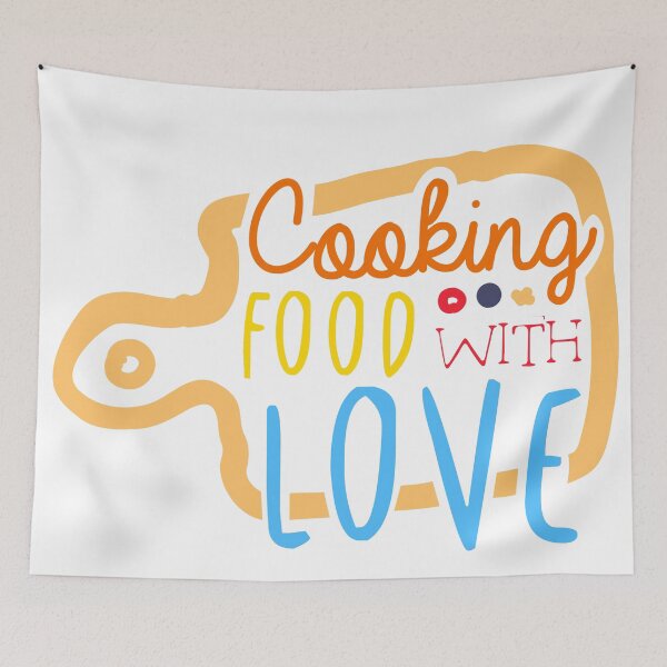 Item preview, Cooking Food with Love designed and sold by JayDesignLabs.