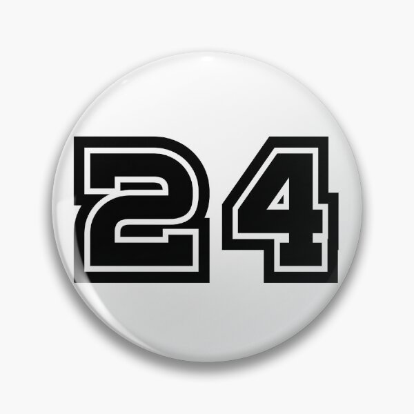 Item preview, 24, twenty-four, black, sport designed and sold by Numbers-Art.