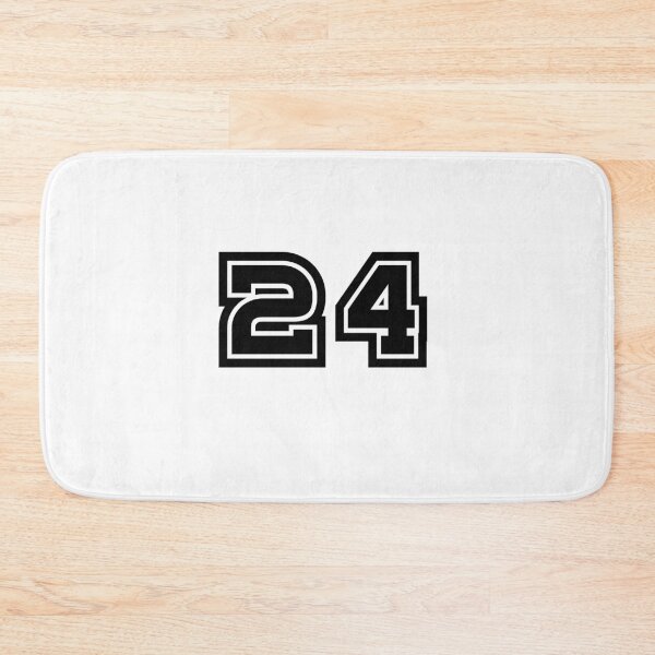 Item preview, 24, twenty-four, black, sport designed and sold by Numbers-Art.