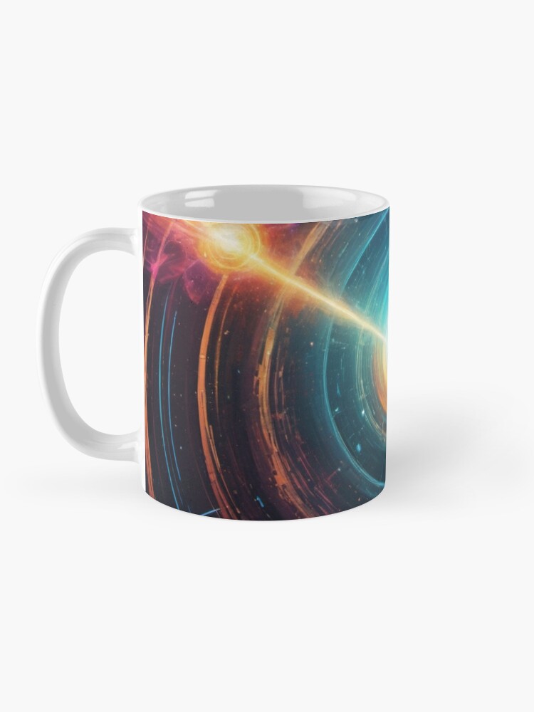Thumbnail 3 of 6, Coffee Mug, Hyperspace - Science designed and sold by eXtraHumans.