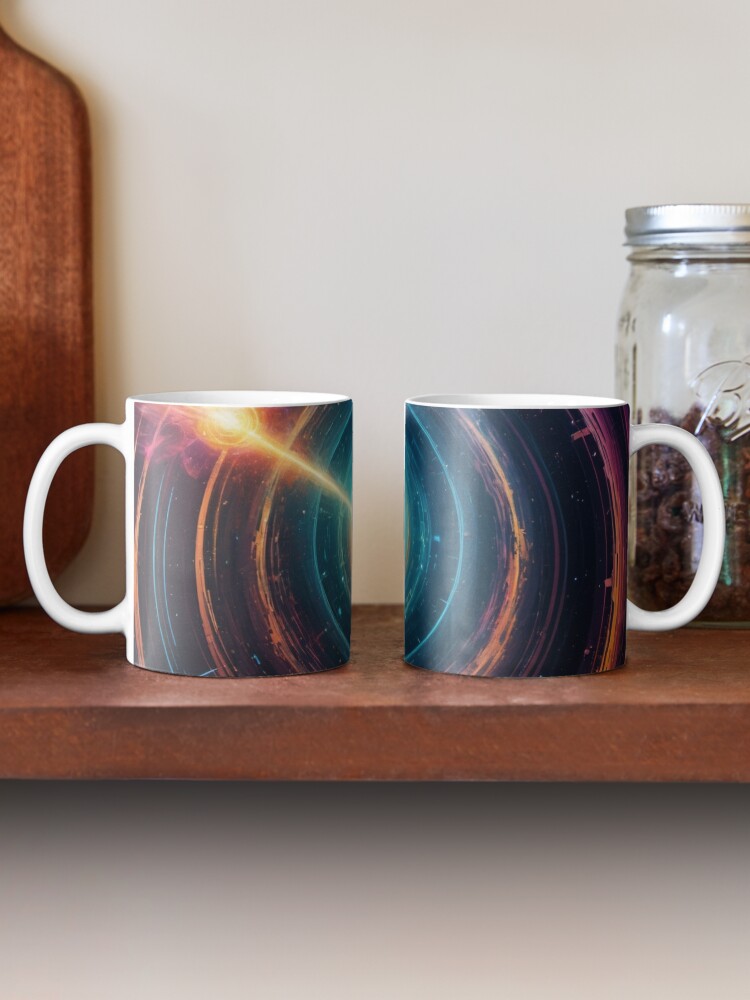 Thumbnail 2 of 6, Coffee Mug, Hyperspace - Science designed and sold by eXtraHumans.