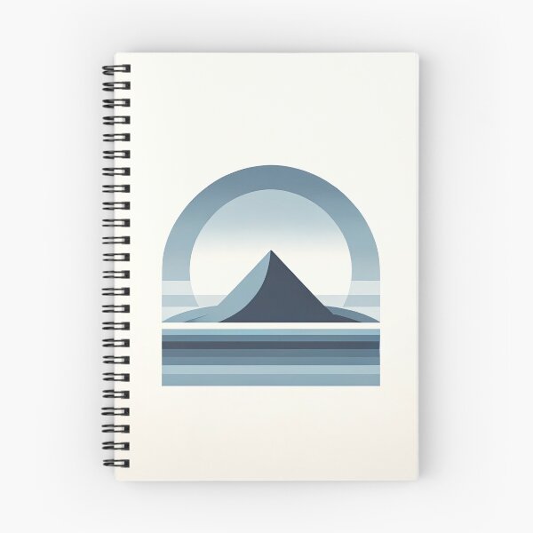 Item preview, Serene Abstract Mountain Landscape designed and sold by SunkenCost.