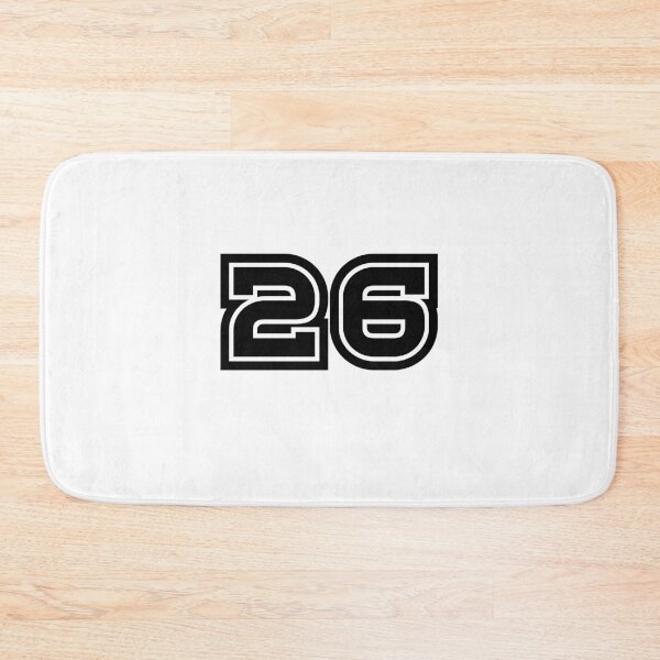 Item preview, 26, twenty-six, black, sport designed and sold by Numbers-Art.