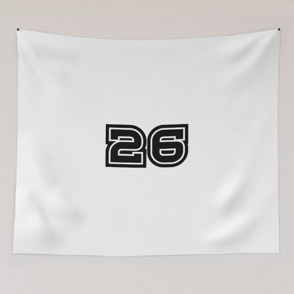 Item preview, 26, twenty-six, black, sport designed and sold by Numbers-Art.
