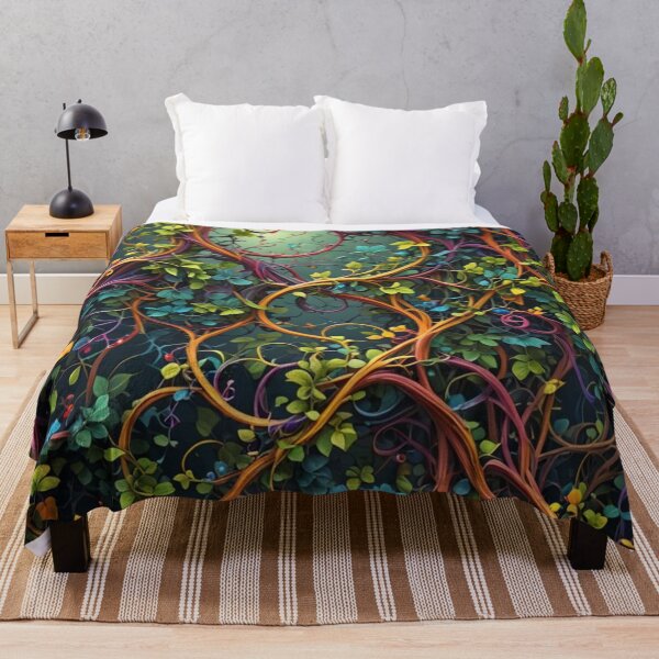 Item preview, Abstract Fantasy Garden Pattern designed and sold by calibrit.
