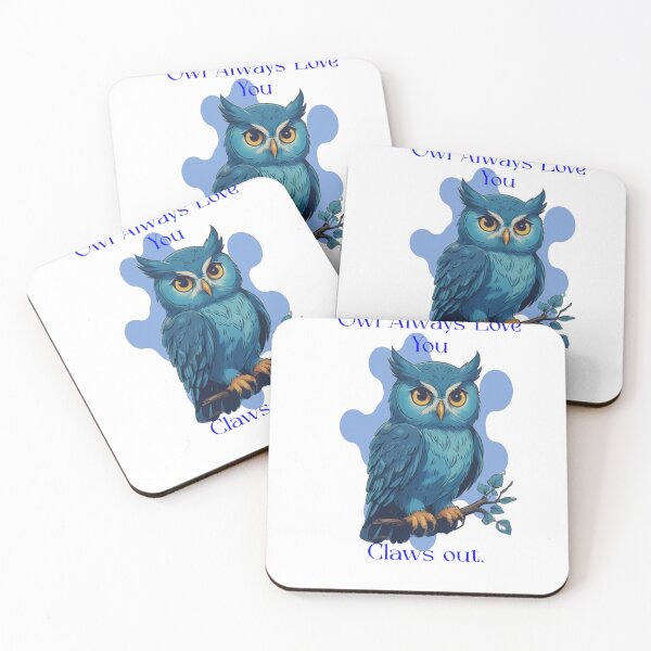 Item preview, Owl Always Love You Claws Out Funny Gamer Couple Pun designed and sold by Animalloveus.