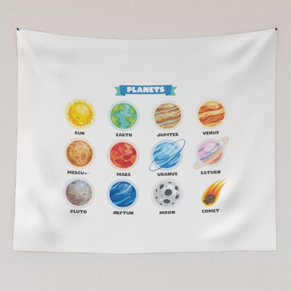 Item preview, Pack stickers planets designed and sold by browide.