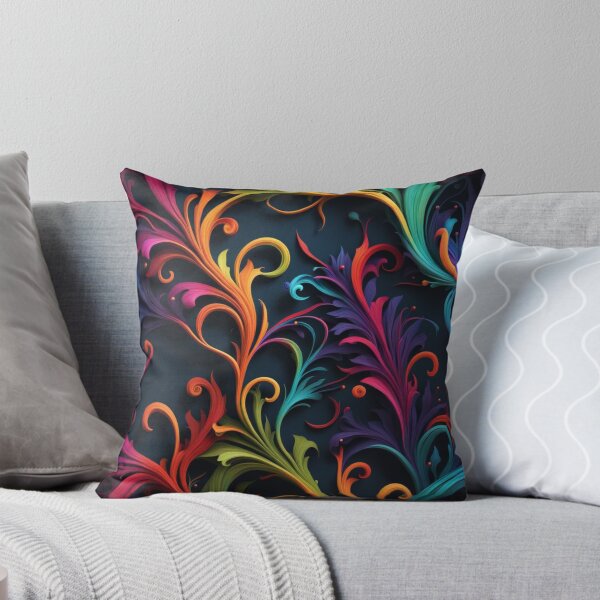 Item preview, Abstract Colorful Feather Pattern designed and sold by calibrit.