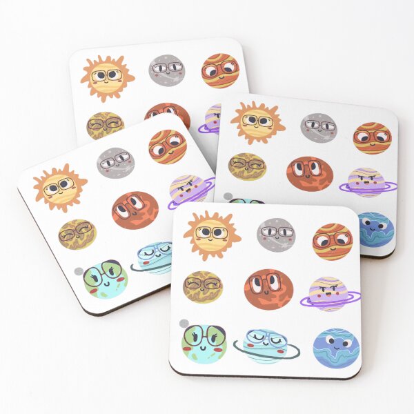 Item preview, Pack stickers funny planets designed and sold by browide.