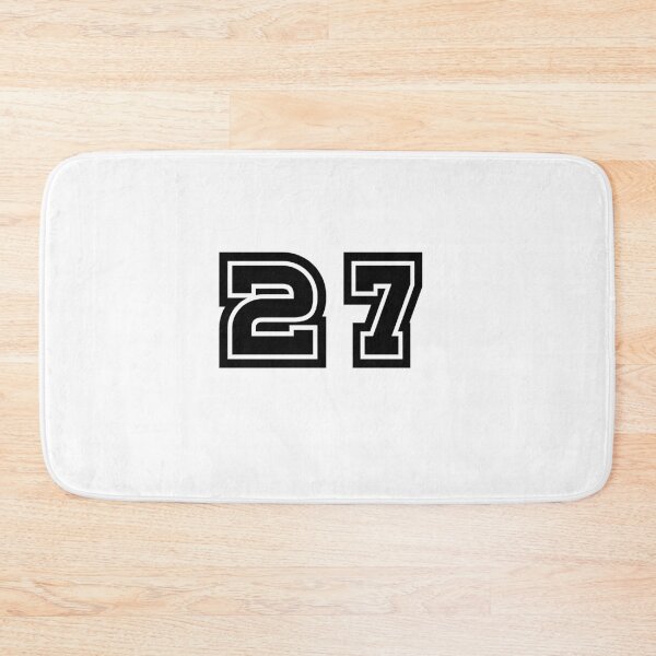 Item preview, 27, twenty-seven, black, sport designed and sold by Numbers-Art.