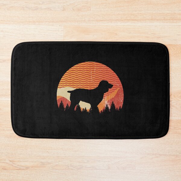 Item preview, Retro Wavy Lines Vintage Mountains Boykin Gift designed and sold by Guarddogdrive.