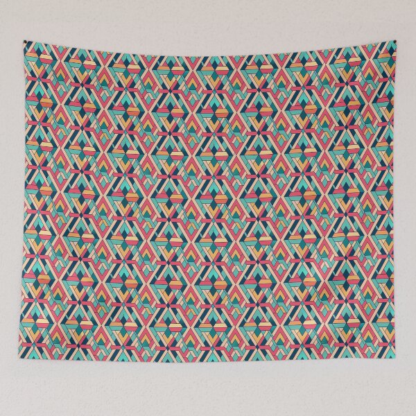 Item preview, geometric patterns designed and sold by K-R.