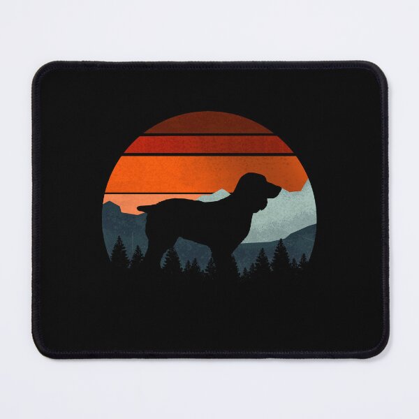 Item preview, Retro Sunset Vintage Mountains Boykin Gift designed and sold by Guarddogdrive.