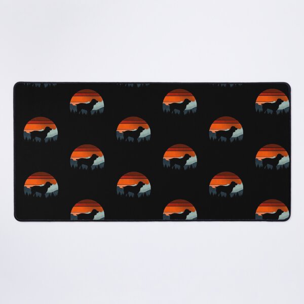 Item preview, Retro Sunset Vintage Mountains Boykin Gift designed and sold by Guarddogdrive.