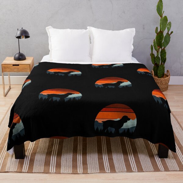 Item preview, Retro Sunset Vintage Mountains Boykin Gift designed and sold by Guarddogdrive.