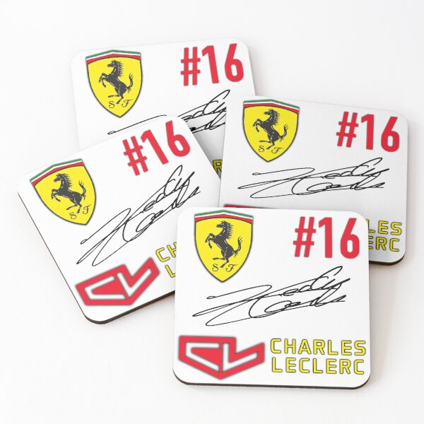 Item preview, Charles Leclerc Logo Ferrari Racing Formula One 1 f1 designed and sold by MimsTheCat.