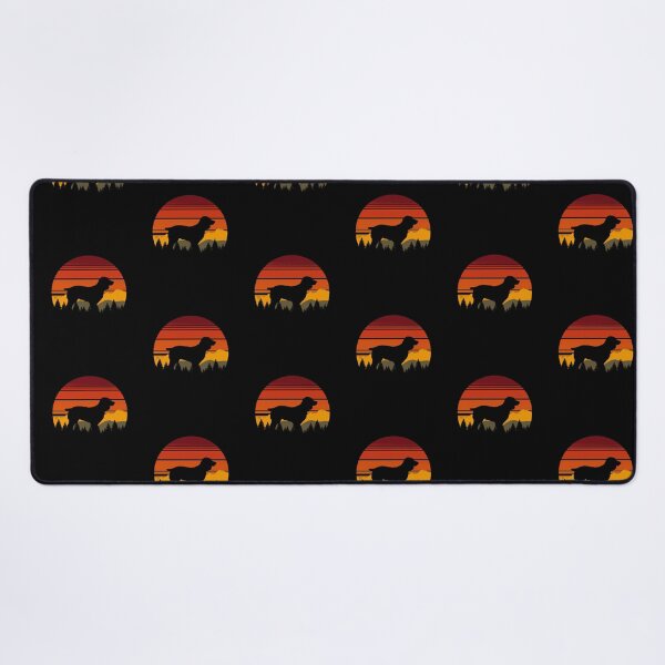 Item preview, Country Retro Sunset Vintage Mountains Boykin Gift designed and sold by Guarddogdrive.