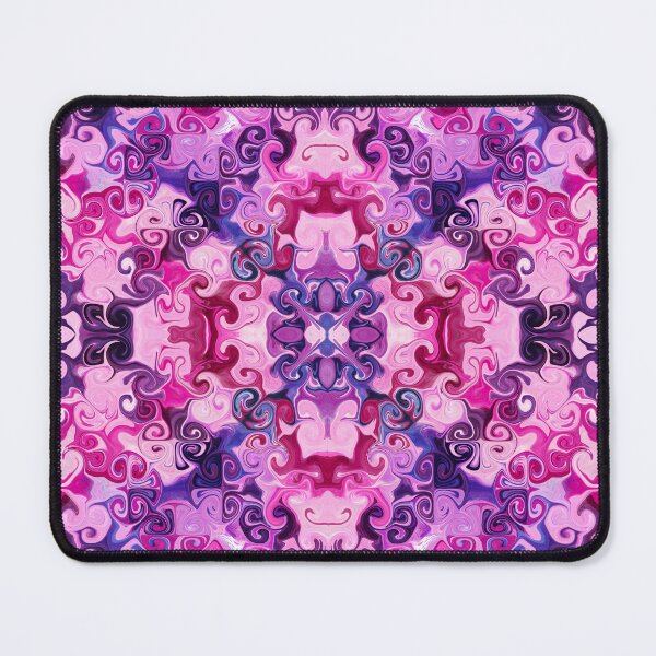 Item preview, Pink & purple symmetrical pattern designed and sold by Fantacaroo Designs.