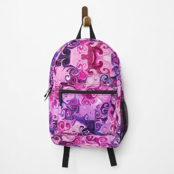 Item preview, Pink & purple symmetrical pattern designed and sold by Fantacaroo Designs.