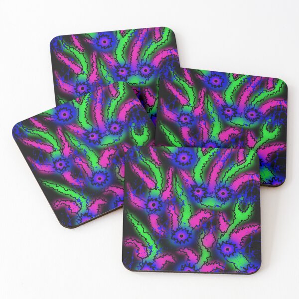 Item preview, Botanical pattern of blue flowers designed and sold by MargoMalej.