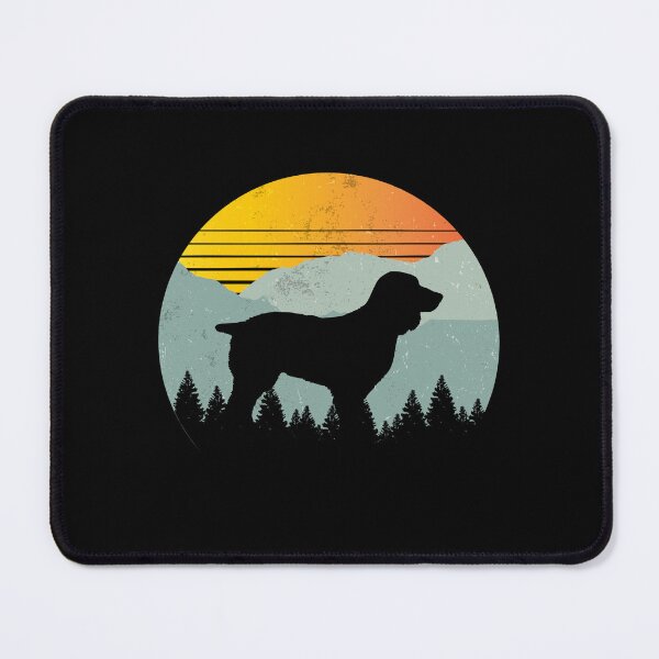 Item preview, Retro Sunny Sunset Vintage Mountains Boykin Gift designed and sold by Guarddogdrive.