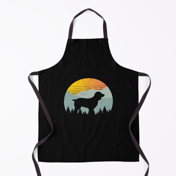 Item preview, Retro Sunny Sunset Vintage Mountains Boykin Gift designed and sold by Guarddogdrive.