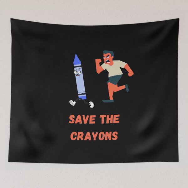 Item preview, Save the crayons designed and sold by Belweder.