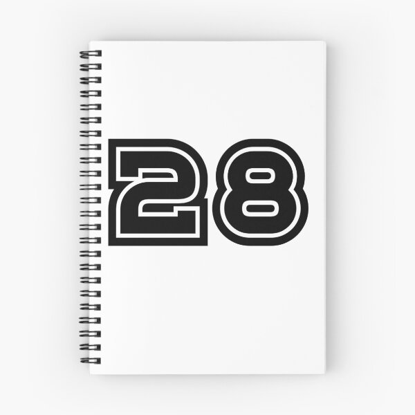 Item preview, 28, twenty-eight, black, sport designed and sold by Numbers-Art.