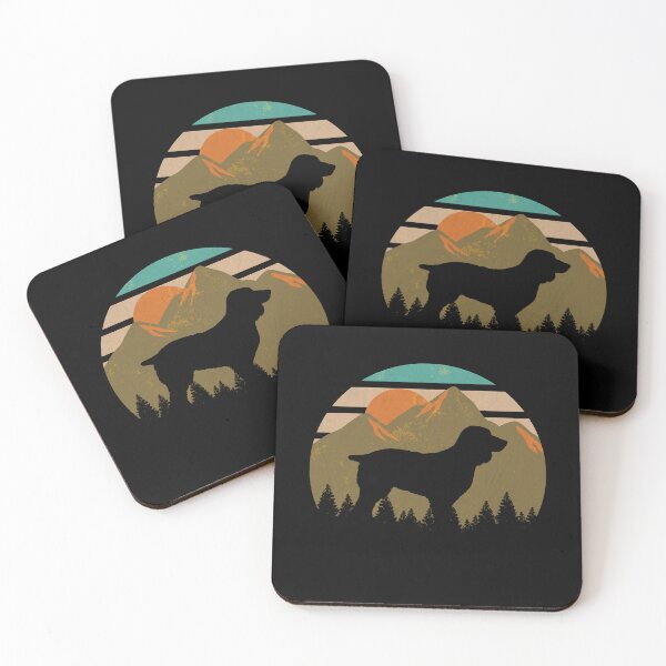 Item preview, Retro Vintage Mountains Boykin Gift designed and sold by Guarddogdrive.