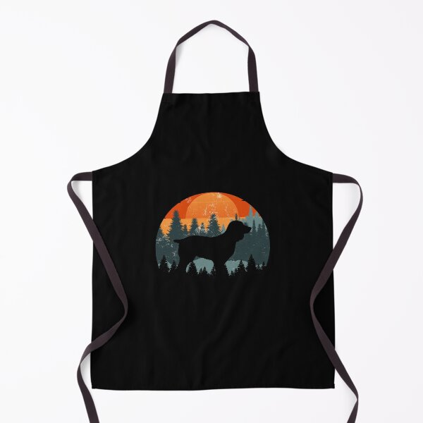 Item preview, Retro Sunset Vintage Forest Mountains Boykin Gift designed and sold by Guarddogdrive.
