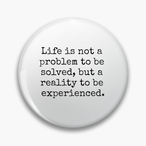 Item preview, Kierkegaard quotes - Life is not a problem designed and sold by Inspirationmotivation.
