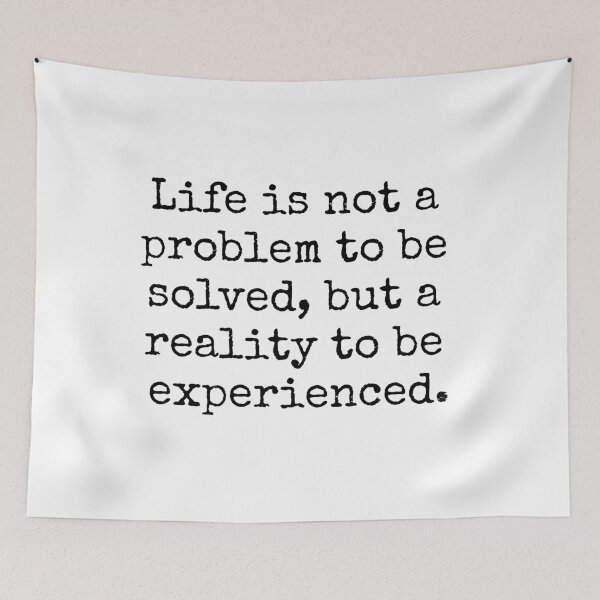 Item preview, Kierkegaard quotes - Life is not a problem designed and sold by Inspirationmotivation.