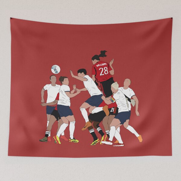 Item preview, Rachel Williams Header FA Cup Final Goal United Minimalist  designed and sold by Hevding.