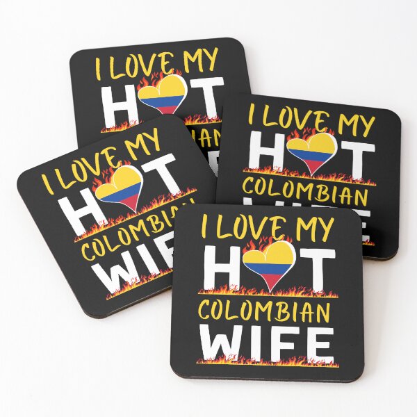 Aperçu de l'œuvre Femme colombienne chaude Drapeau du mariage colombien créée et vendue par Betsytiptoe.