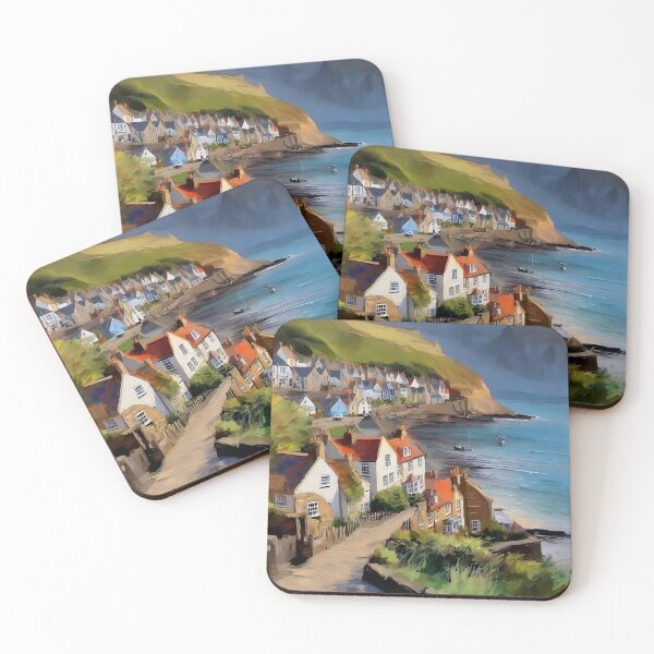 Item preview, Scenic Robin Hood’s Bay designed and sold by Island Art Studios.