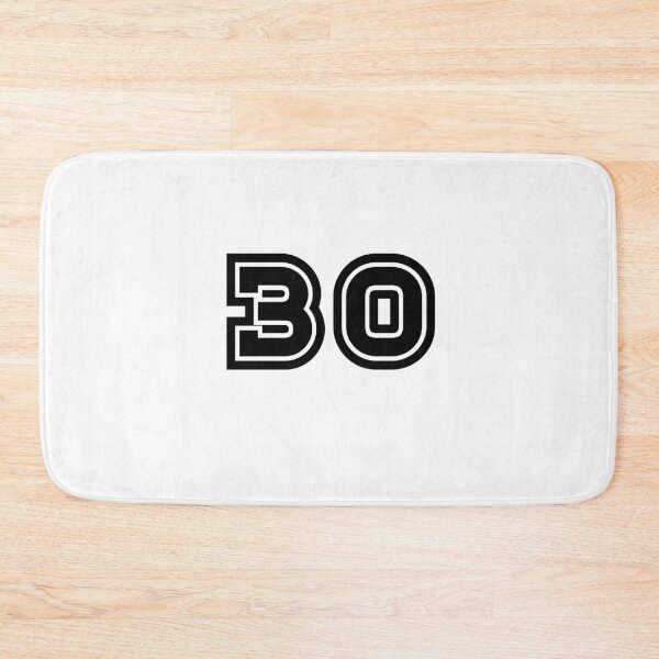 Item preview, 30, thirty, black, sport designed and sold by Numbers-Art.