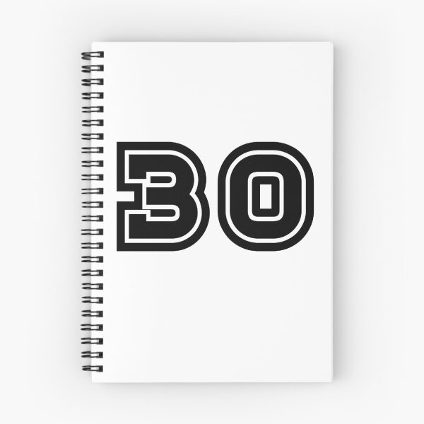 Item preview, 30, thirty, black, sport designed and sold by Numbers-Art.