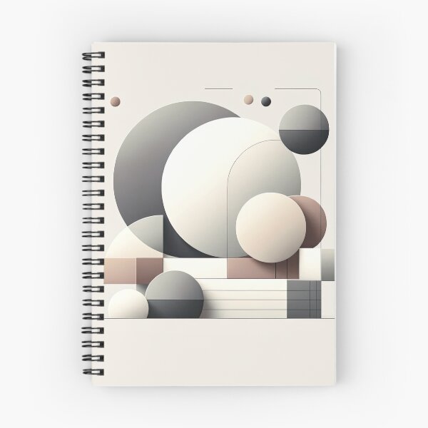 Item preview, Armonía minimalista de formas geométricas. designed and sold by SunkenCost.