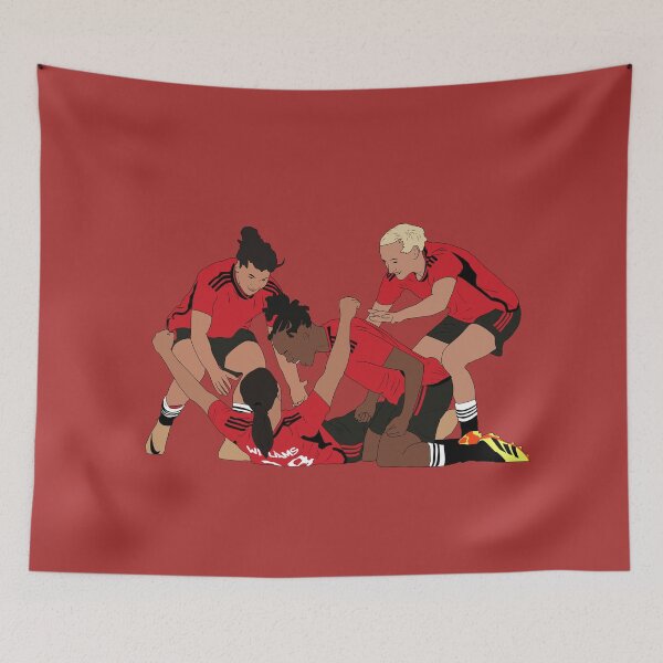 Item preview, Rachel Williams Header FA Cup Final Goal Celebration United Minimalist  designed and sold by Hevding.