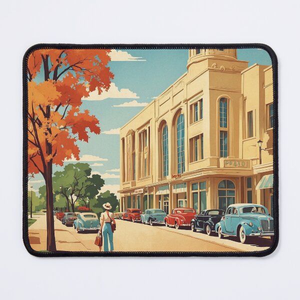 Item preview, Plano Texas USA Vintage Travel Tourism  designed and sold by TravelersGems.