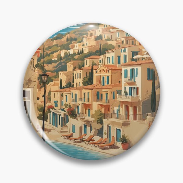 Item preview, Stavroupoli Greece Vintage Travel Tourism  designed and sold by TravelersGems.