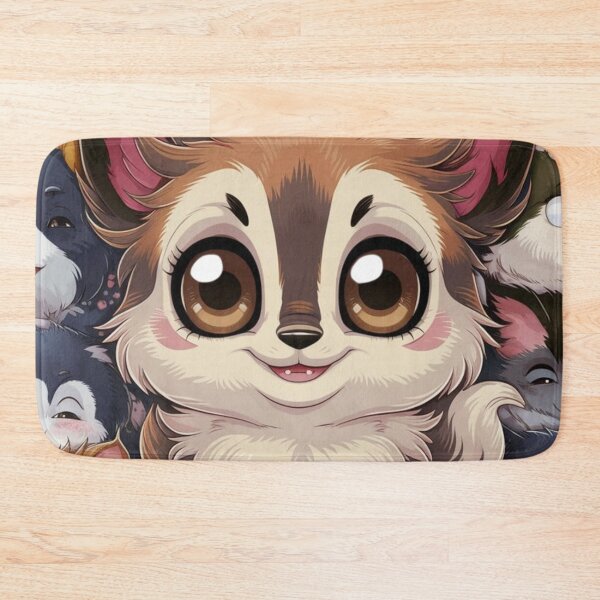 Item preview, Kawaii Animals Paint Art 3D Model designed and sold by Charlygood.