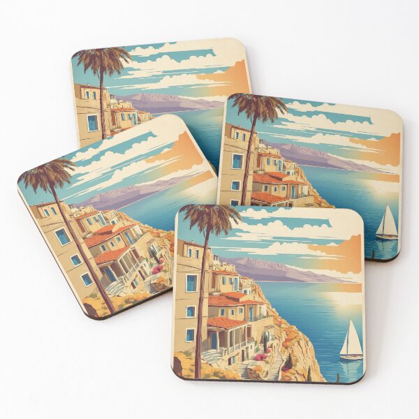 Item preview, Thermi Greece Vintage Travel Tourism  designed and sold by TravelersGems.