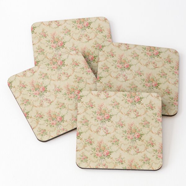 Item preview, Pastel Floral Cottagecore Flowers Rococo Coquette Pattern designed and sold by knickeryknackry.